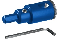 Сверло алмазное по стеклу и кафелю ЗУБР трубчатое, 22 мм Арт. 29850-22