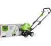 VT Культиватор аккумуляторный Greenworks, 40V, с 1хАКБ 4 Ач c USB и ЗУ