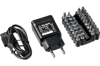 Отвертка акк ЗУБР ЗО-4 КН33 3.6V*1.5Ah Li-Ion 5Нм кейс + 33 биты Арт. ЗО-4 КН33