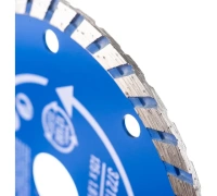 Диск алмазный MOS 125х22,2 мм турбо, сухой/мокрый рез Арт. 37217М