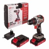 Дрель-шуруповерт акк NUMBER ONE CDI20/2.0-PRO-BR-2 20V*2Ah Li-ion 40Нм + набор 118пр Арт. CDI20/2.0-PRO-BR-2 1