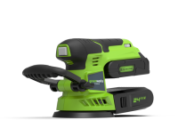 Орбитальная (эксцентриковая) шлиф машинка Greenworks G24ROS, 24v, без АКБ и ЗУ (аккумуляторная)