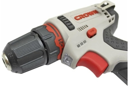 Дрель-шуруповерт акк CROWN CT21072HX-2 BMC 12V*2Ah 30Нм 2 акк ЗУ кейс Арт. CT21072HX-2 BMC