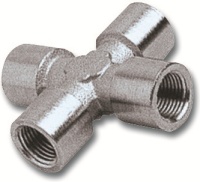 Переходник GAV 1254/4 250/4 крест FFFF 1/2