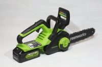 Пила акк. GREENWORKS G24CS25 24V 10" 3/8" 1.1мм 45зв. без акк. и З/У Арт. 2007707