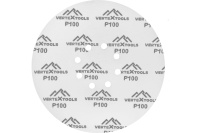 Круг шлифовальный Vertextools 225мм Р100 липуч. 5шт/упак. Арт. 120225-100