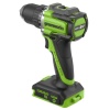 24V Дрель-шуруповерт акк.Greenworks DD560,б/щет,30/60 Нм,13мм,Anti-kickback,2х2Ач,ЗУ,кор(3708407CUC)