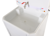 Умывальник дачный с подогревом ЛЮКС ВИХРЬ, пластик, белый