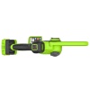 24В Цепная мини пила аккумуляторная Greenworks CS2410A,10см, бесщёточная, c 1хАКБ 2Ач и ЗУ