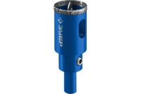 Сверло алмазное по стеклу и кафелю ЗУБР трубчатое, 22 мм Арт. 29850-22