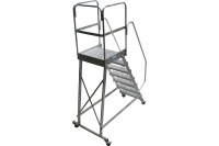 Лестница с площадкой Krause 7 ступеней 3.7м Арт. 820051