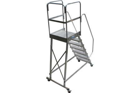 Лестница с площадкой Krause 7 ступеней 3.7м Арт. 820051