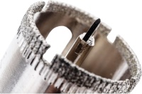 Коронка по стеклу и керамике 32х55 мм с центрирующим сверлом Vertextools Арт. 336-32-55