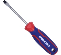 Отвертка SL3х75мм шлицевая CR-V WORKPRO Арт. WP221013
