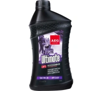 Масло 4-х тактных двигателей AEG Ultimate SAE 5W30 API SJ/CF 4Т 1л п/син. Арт. 30621