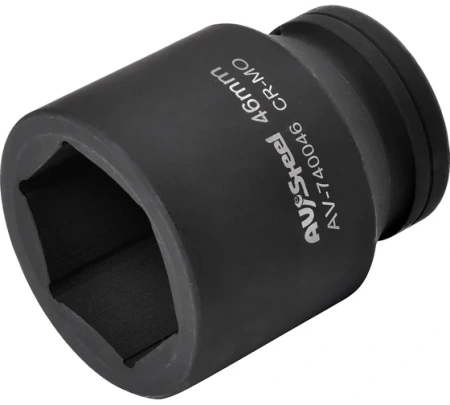 Головка ударная шестигранная (46 мм; 1DR) AV Steel Арт. AV-740046