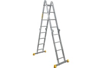 Лестница-трансформер алюм. 4х4 122/233/466см проф. Алюмет Арт. T444