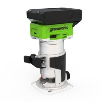Фрезер кромочный акк. GREENWORKS  24V G24RO,б/щет,10-30 тыс.об/мин,цанги 6/6,35 /8 мм,1х2Ач,ЗУ,кор(3502507CUA)