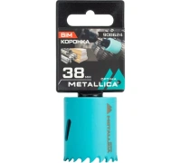 Коронка METALLICA Optima 38мм по мет/дер/пласт Арт. 908624