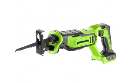 Пила сабельная акк GREENWORKS GPT-BLRS-1 24V Li-Ion 26мм без акк и ЗУ Арт. 1200607