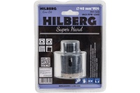 Коронка алмазная HILBERG 40мм M14 по керамограниту для УШМ (сухое сверление) Арт. HH640
