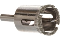 Коронка по стеклу и керамике 25х55 мм с центрирующим сверлом Vertextools Арт. 336-25-55