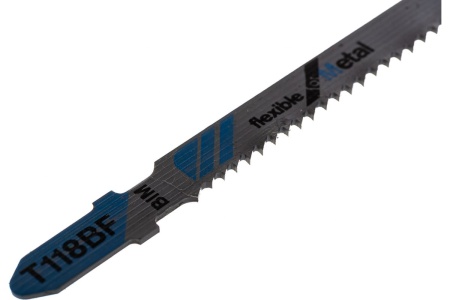 Пилки д/лоб по мет BOSCH T118BF HSS Flexible for Metal 67*92мм 3шт/упак Арт. 2608636232