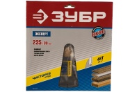 Диск пильный 235х30х48Т ЗУБР Чистый рез Арт. 36905-235-30-48