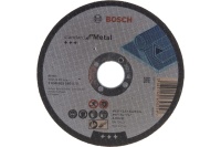 Диск отрезной по металлу BOSCH 125x2,5мм Standart прямой 25шт/уп Арт. 2608603166