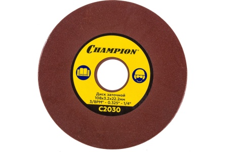 Диск заточной CHAMPION 3/8" 0.325" 1/4" 108*3.2*22.2 С211 Арт. C2030