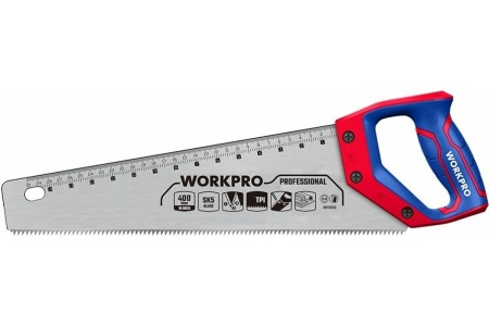 Ножовка по дер. 400мм SK5 7TPI WORKPRO Арт. WP215005