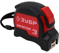 Рулетка 3м*16мм ЗУБР Автостоп Арт. 34052-03-16