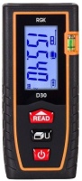 Дальномер лазерный RGK D30 30м точн 2мм Арт. 4610011870019