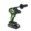 Дрель-шуруповерт акк GREENWORKS GD24DD90 24V Li-Ion 90Нм бесщет.дв. 2 скор. без акк и ЗУ Арт. 3707507
