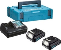 Набор Makita PSK MKP1WY122: ЗУ DC10WD -1шт+ АКК BL1016-2шт,12В, 1.5Ач, Li-ion, MAKPAC Арт. 197643-8