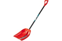 Лопата снеговая СИБИН ЛПА-410 410мм пластиковая с алюминиевой планкой эргономичный алюминиевый чере Арт. 421845