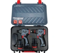 Набор акк инстр. PROFIPOWER Винтоверт E0211 и шуруповерт E0210 16В*2.0Ач Li-ion 2акк З/У кейс Арт. E0227