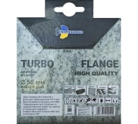 Диск алмазный Trio-Diamond 50*8*M14 Flange Турбо с фланцем, сух/мокр керамогранит Арт. FHQ440