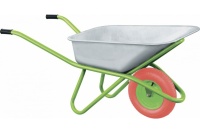 Тачка строит. 1кол. 180 кг, 90 л СИБРТЕХ с PU колесом Арт. 68968