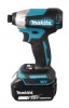 Шуруповерт акк уд Makita DTD157RTJ 18V*5.0Ah Li-Ion 140Нм, 2 АКБ и ЗУ Арт. DTD157RTJ