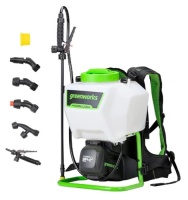 Опрыскиватель акк. GREENWORKS G24BSPII 24V*2Ач 15л Акк и ЗУ Арт. 5300307UA