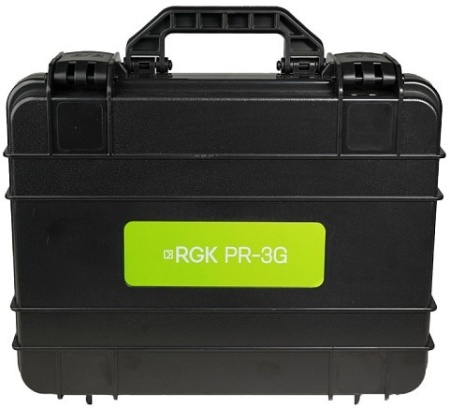 Нивелир лазерный RGK PR-3G 20м 0,2мм/м 3луча 5/8" Арт. 4610011874796