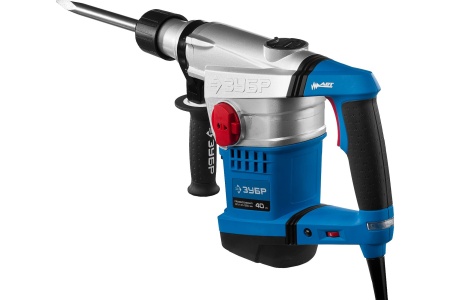 Перфоратор ЗУБР ЗПМ-40-1250 ЭВК SDS-max 1525Вт 10Дж 3 реж. кейс Арт. ЗПМ-40-1250 ЭВК
