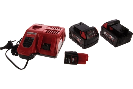 Энергокомплет М18 Milwaukee NRG-502: 2 акк 18V*5Ah + ЗУ Арт. 4933459217