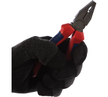 Плоскогубцы диэлектрические 160мм KNIPEX 1000В фосфатированные, VDE Арт. KN-0302160