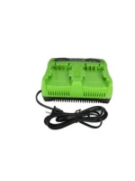 Зарядное устройство GREENWORKS G24C4 24В для 2-х аккумуляторов Арт. 2931907