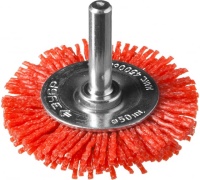 Щетка дисковая 50мм, нейлоновая со штифтом, для дрелей ЗУБР Арт. 35161-050_z02