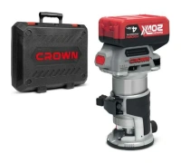 Фрезер акк CROWN CT26010HX-4 BMC 20V*4Ah Li-Ion 20мм 1000об/мин 2 акк и ЗУ кейс Арт. CT26010HX-4 BMC
