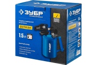 Лампа паяльная ЗУБР ВУЛКАН, со стальным эжектором, 1,5 л Арт. 40652-1.5_z02