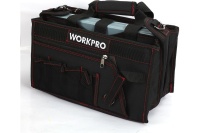 Сумка для инструмента WORKPRO 600D 390*220*290мм15" открытая Арт. WP281006